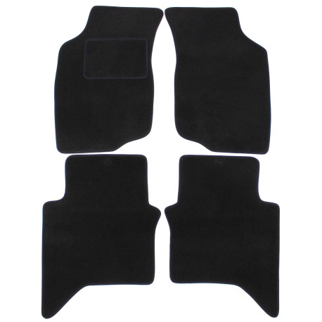 For specific model Velour car mats for Toyota Hilux 2006-2015 4pcs | races-shop.com