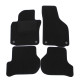 For specific model Velour car mats for Skoda Octavia II /Golf V/ Golf VI /Jetta 2004-2013 4pcs | races-shop.com