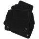 For specific model Velour car mats for Seat Leon 2020-up 4pcs | races-shop.com