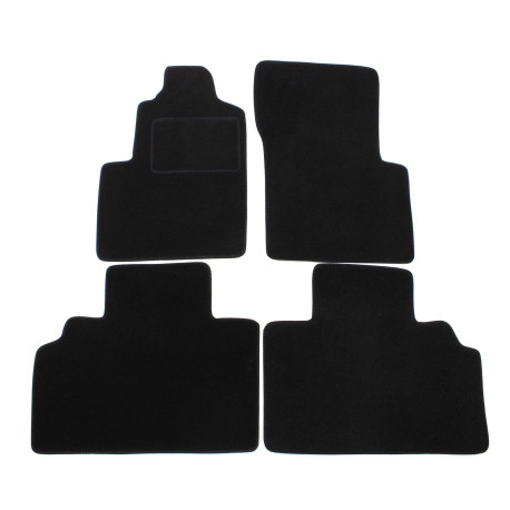 For specific model Velour car mats for Renault Espace 2000-2003 4pcs | races-shop.com