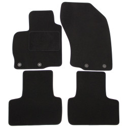 Velour car mats for Peugeot 4007 2007-2010 4pcs