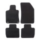 For specific model Velour car mats for Peugeot 508 2019-up 4pcs | races-shop.com
