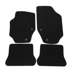 Velour car mats for Peugeot 307 cc 2001-2009 4pcs
