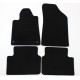 For specific model Velour car mats for Peugeot 407 2004-2011 4pcs | races-shop.com