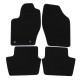 For specific model Velour car mats for Peugeot 307 2004-2010 4pcs | races-shop.com
