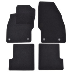 Velour car mats for Opel Adam 2013-2019 4pcs