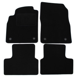 Velour car mats for Opel Astra J 2010-2015 4pcs