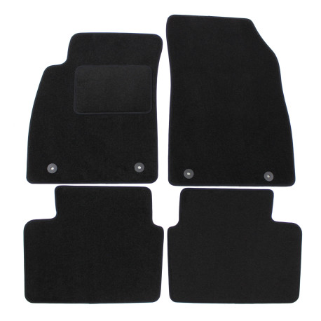 For specific model Velour car mats for Opel Insignia 2009 - 2016 4pcs | races-shop.com