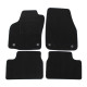 For specific model Velour car mats for Opel Astra III H 2004-2013 4pcs | races-shop.com