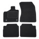 For specific model Velour car mats for Nissan X-Trail E-POWER 2024-up 4pcss | races-shop.com