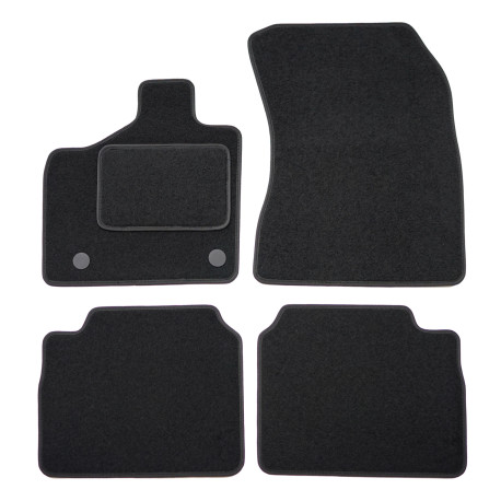 For specific model Velour car mats for Nissan X-Trail E-POWER 2024-up 4pcss | races-shop.com