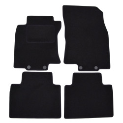 Velour car mats for Nissan X-Trail 2014-2016 4pcs