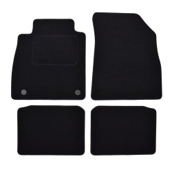 Velour car mats for Nissan Micra K14 2017-up 4pcs
