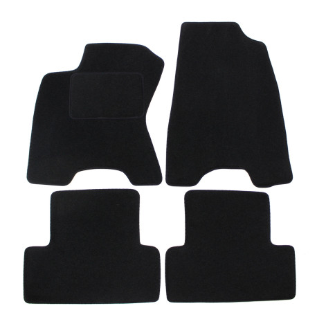 For specific model Velour car mats for Nissan X-trail 2007-2011 4pcs | races-shop.com
