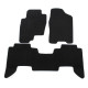 For specific model Velour car mats for Nissan Pathfinder 2005-2012 3pcs | races-shop.com
