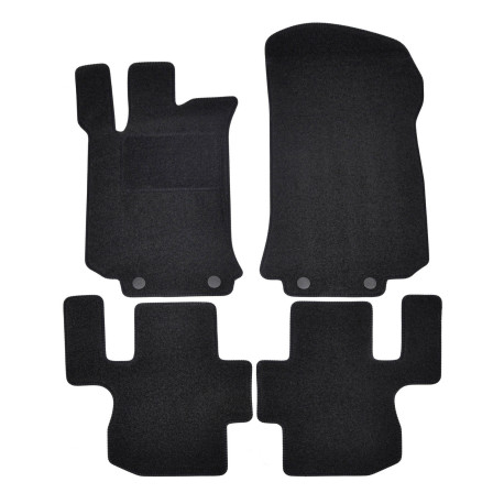 For specific model Velour car mats for Mercedes R-class 2011-2015 4pcs | races-shop.com