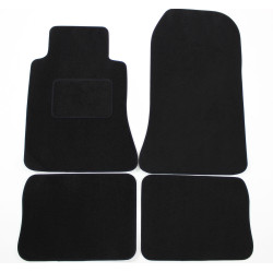 Velour car mats for Mercedes W 124 1985-1995 4pcs