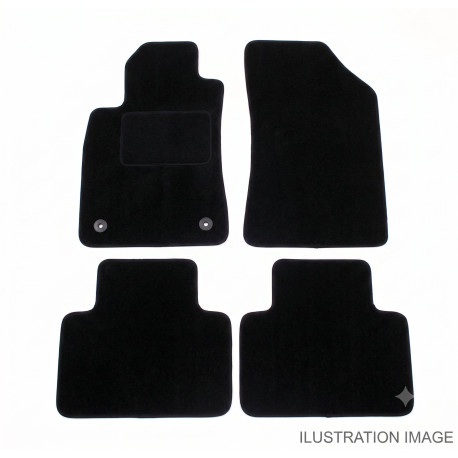 For specific model Velour car mats for Mazda CX-7 29 passanger fix 2006-2012 4pcs | races-shop.com