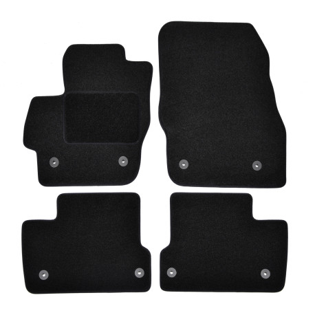 For specific model Velour car mats for Mazda 3 2009-2012 4pcs | races-shop.com