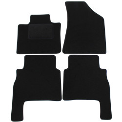 Velour car mats for Kia Sorento 2009-2012 4pcs