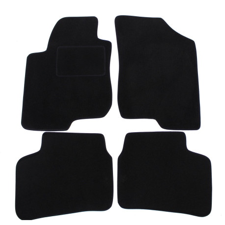 For specific model Velour car mats for Kia Cee`d 3D 2007-2013 4pcs | races-shop.com