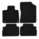 For specific model Velour car mats for Hyundai Santa Fe IV facelift 2021-2024 | races-shop.com