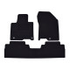 For specific model Velour car mats for Hyundai Santa Fe 2018-2020 3pcs | races-shop.com