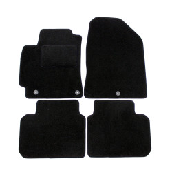 Velour car mats for Hyundai Elantra 2016-2020 4pcs