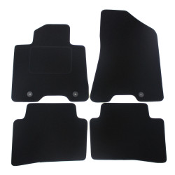 Velour car mats for Hyundai Tucson 2015-2020 4pcs