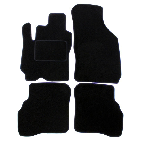 For specific model Velour car mats for Hyundai Atos 2004-2008 4pcs | races-shop.com