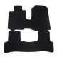 For specific model Velour car mats for Honda CRV 2006-2012 3pcs | races-shop.com