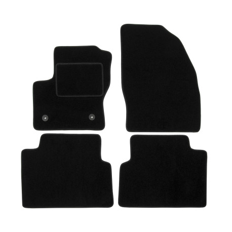 For specific model Velour car mats for Ford C Max II 2011-2018 4pcs | races-shop.com