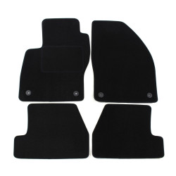 Velour car mats for Ford Focus III / C max II 2011-2018 4pcs
