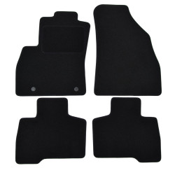 Velour car mats for Fiat Fiorino, Qubo 2007-2017 4pcs