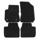 For specific model Velour car mats for Citroen C4 Cactus 2013-2021 4pcs | races-shop.com