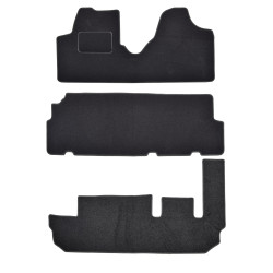 Velour car mats for Citroen Jumpy 2007-2016 3pcs