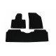 For specific model Velour car mats for Citroen C 5 2008-2017 3pcs | races-shop.com