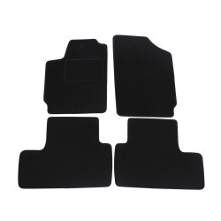 Velour car mats for Citroen Berlingo 2002-2007 4pcs