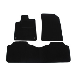 Velour car mats for Citroen C-5 2001-2008 3pcs
