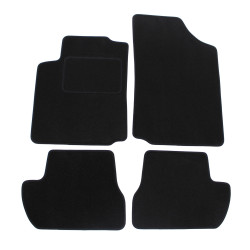 Velour car mats for Citroen C-2 2003-2009 4pcs