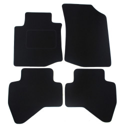 Velour car mats for Citroen C-1 2005-2013 4pcs