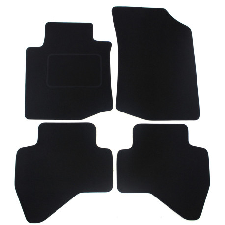 For specific model Velour car mats for Citroen C-1 2005-2013 4pcs | races-shop.com