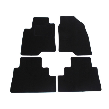 For specific model Velour car mats for Chevrolet Captiva 2006-2010 4pcs | races-shop.com