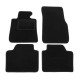 For specific model Velour car mats for BMW 3 F30 2012-2018 4pcs | races-shop.com