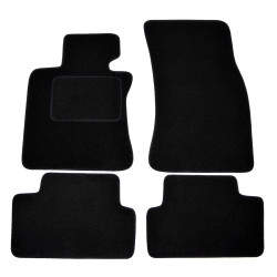Velour car mats for BMW 6 SERIE E63 2004-2010 4pcs