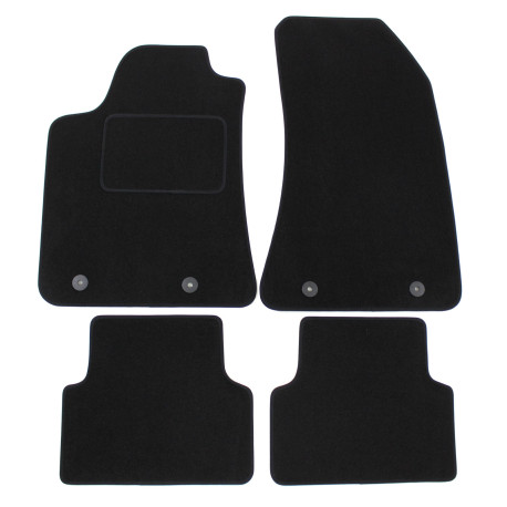 For specific model Velour car mats for Alfa Romeo 159 2005-2011 4pcs | races-shop.com