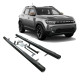 Side steps and rails Stainless steel side bars for Dacia Duster 2024-up (Black) | races-shop.com
