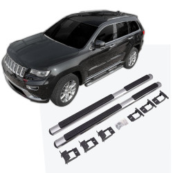 Stainless steel side bars for Jeep Grand Cherokee 2011-2022 4" Oval