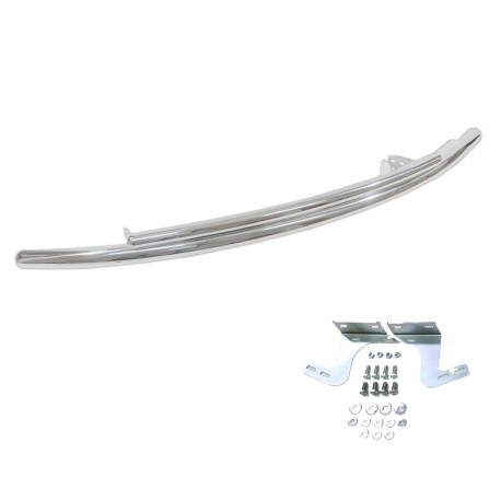 Bash Bar Front frame for Nissan Navara 2010-2015 double city bar | races-shop.com