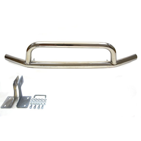 Bash Bar Front frame for Nissan Navara NP300 2016-up Double city bar | races-shop.com